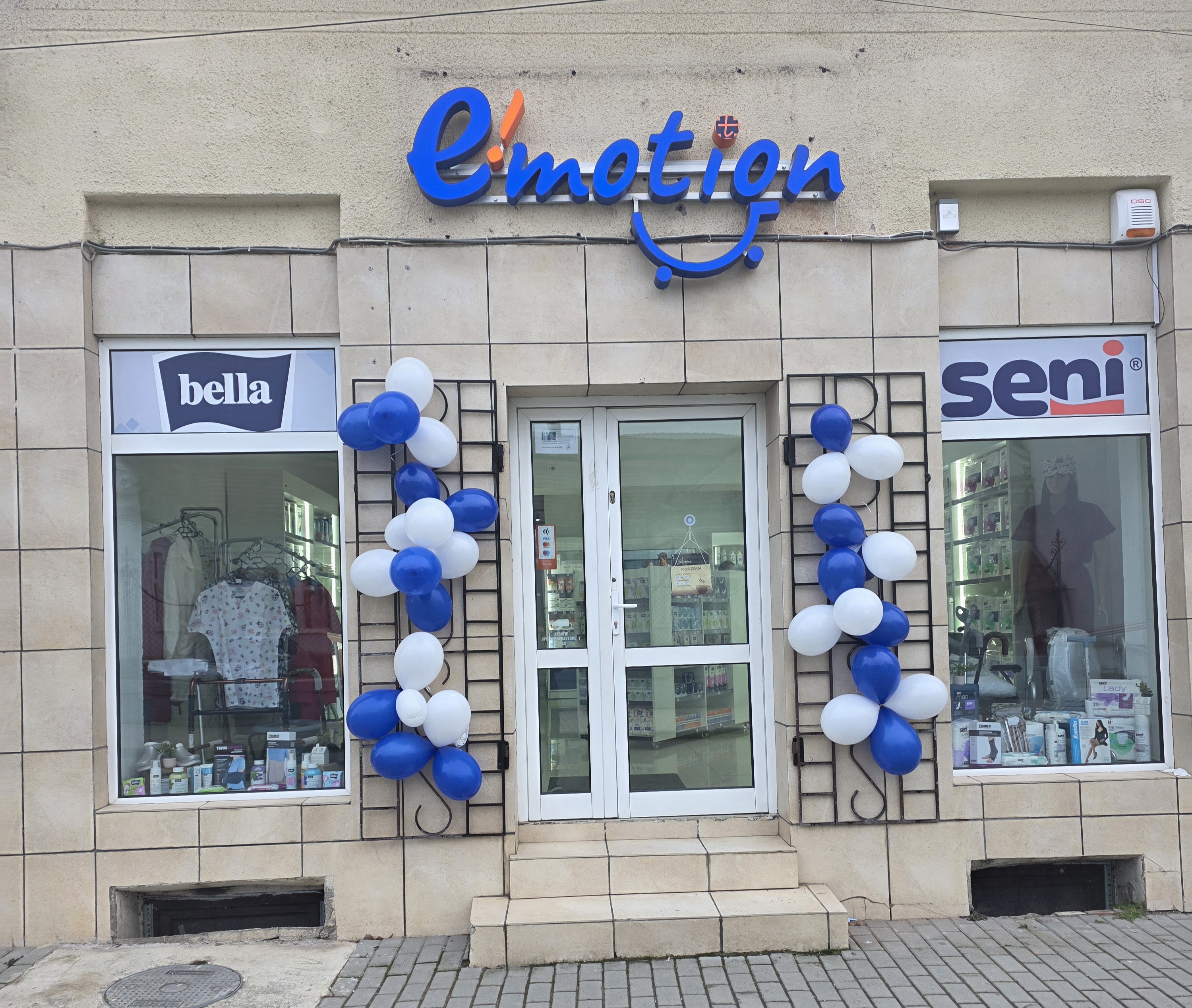 Exterior magazin tehnică medicală Emotion